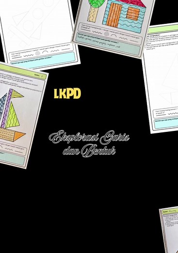 Eksplorasi Garis dan Bentuk Seni Rupa Kelas 3