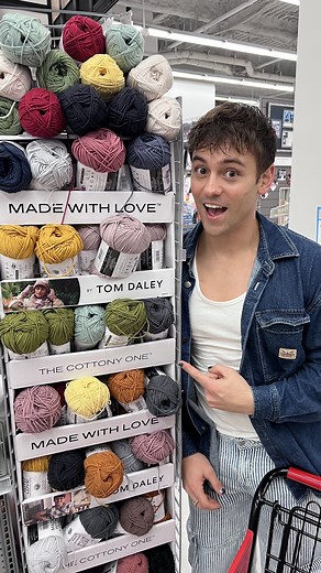 🧶YARN UNBOXING📦 Come unbox my Lion Brand Yarn The Cottony One! | Made With Love By Tom Daley