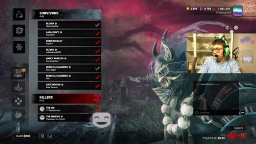 2v8 mode is back and open lobbies for subs and followers !discord !lurk !primesub !killerrequest !dares