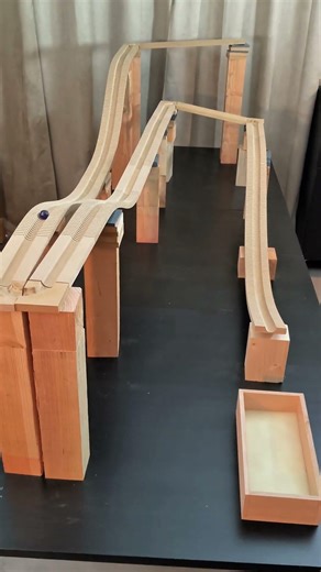 Marble Run - Handmade Roller Coaster