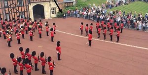 9/11 - Part One of Three from the Guard Mount in Windsor Castle yesterday. Photographer: David Whitecross | Changing-Guard