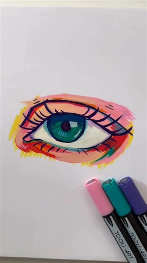 POV: Your art supplies are this smooth 😍✨ This insane eye by @ysf_art was made with Tooli-Art Essential Acrylic Brush Pens — no shaking, no priming, just pop the cap and paint 🎨💥 36 colors, flexible brush tip, and soooo fun to use 🙌 📌 Grab yours and start creating! Tag @tooliartofficial so we can share your art 🧡 🛒 Shop now on Amazon, TikTok Shop, Walmart, eBay & our website! . . . #acrylicmarkers #acrylicpaintmarkers #markers #acrylicpens #acrylicpaintpens #acrylicpainting #tooliartpen #