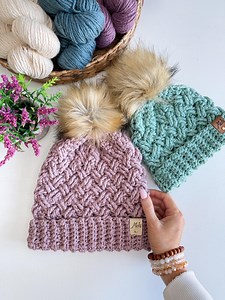 CROCHET PATTERN / Bulky Celtic Weave Beanie - Etsy