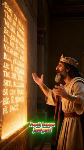 The Handwriting on the Wall Explained | Shocking Bible Story (Daniel 5) #history