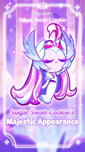 12K views · 133 reactions | Sugar Swan Cookie has awakened! 廉 Meet the new Legendary Cookie in the game now! | CookieRun: OvenBreak | Facebook