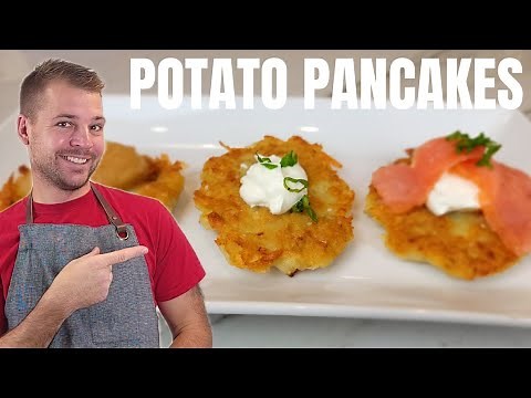 Traditional Homemade Potato Pancakes / Polish Placki Ziemniaczane