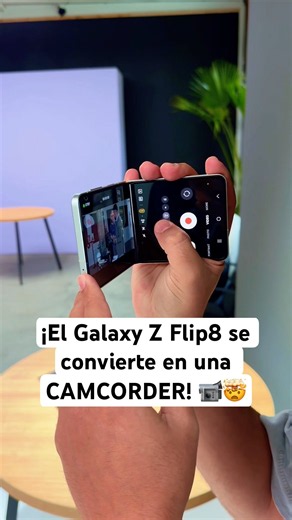 ¡El Galaxy Z Flip8 se convierte en una CAMCORDER! 📹🤯