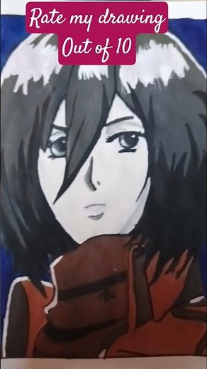 Easy Guide to Drawing Mikasa Ackerman#art #artistdrawing