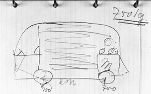 Throwback Thursday: The Sketch That Birthed The Volkswagen Microbus