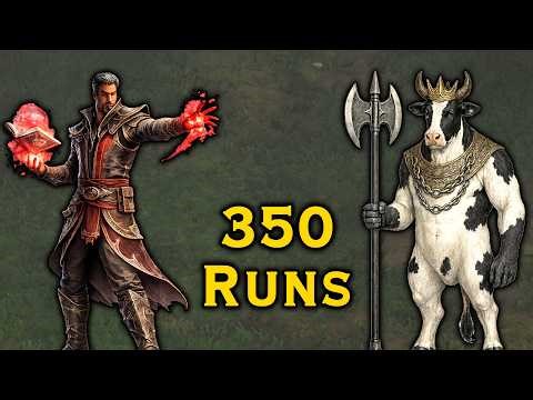 I Farmed The Cow Level For 24 HOURS! - WARLOCK Season 13