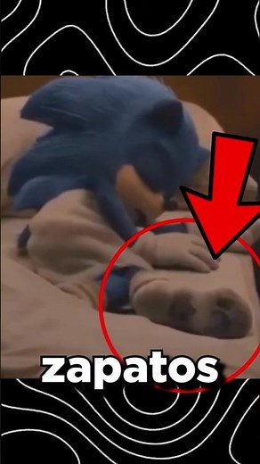 WHY WON'T SONIC TAKE OFF HIS SHOES? 😨 #sonic #josativi #youtube #shorts #fear #terror