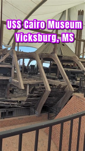 A brief history lesson on the recovery of the USS Cairo. #travel #themoreyouknow