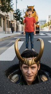 Loki's Most Hilarious Variant! (He's Laughing!) #Loki #Marvel #shorts