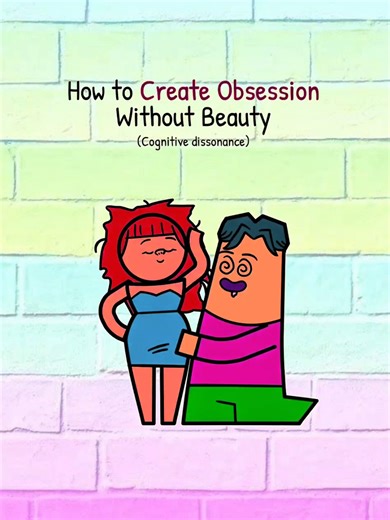 this how to create obsession without beauty the cognitive dissonance. #obsession #motivation #psychologytricks #selflo#selfimprovement