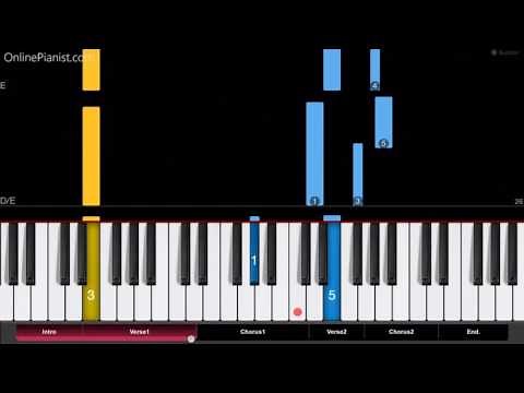 Josh Groban - Evermore (Beauty and the Beast) - Easy Piano Tutorial
