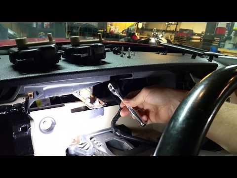 How to deal with left side HVAC Blend Actuator 2005-2009 Ford Mustang V6 GT 4.6L Car Truck SUV