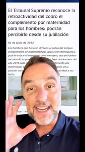 Complemento brecha de género🔥💰 #elabogadodetiktoko#tipslegalese#derechoso#aprendecontiktoko#jubilaciono#laboralal | Xavi Abat ElAbogado