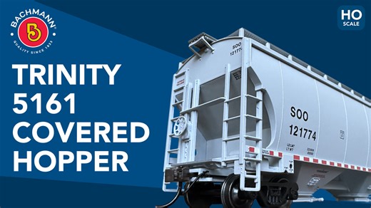 10K views · 119 reactions | The modern Trinity 5161 Covered Hopper is the latest addition to our HO Scale freight car range. Check out the video to learn more! | Bachmann Trains USA | Facebook