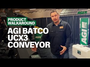 AGI Batco UCX³ Conveyor | Product Walkaround
