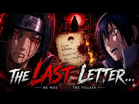 “He Was Never The Villain… 💔 | The Last Letter | Itachi & Susuke Rap (Anime Rap)”