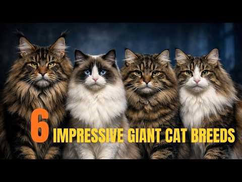 6 Impressive Giant Cat Breeds