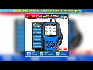 AUTOPHIX 7610 OBD2 Automotive Scanner All System Code Reader Oil DPF ABS SRS Reset OBD2 Car