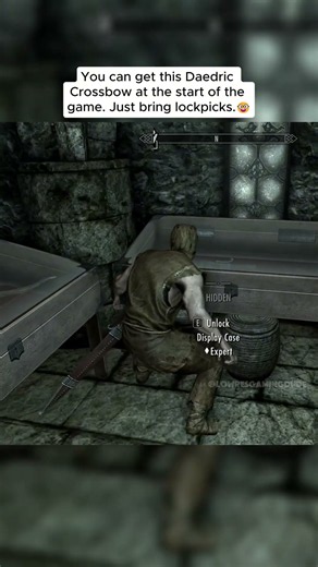You can get this Daedric Crossbow at the start of the game!