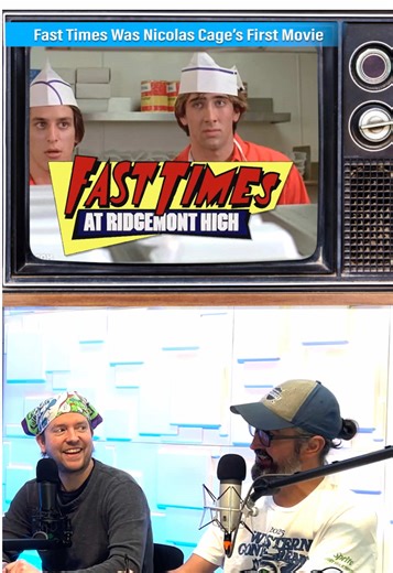 Fast Times Was Nic Cage’s First Movie. iKnowBadeaux Podcast 362: Movie Rewind 1982 #FastTimes #RidgemontHigh #NicholasCage #NicholasCoppola #BeKindRewind