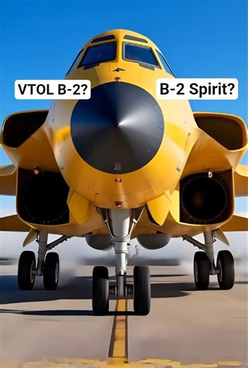 What If the B-2 Spirit Became a VTOL Hybrid Aircraft?🫡 #b2spirit #shorts#aviation#military