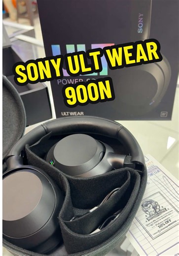 SONY ULT WEAR 900N audífonos originales - reseña y características