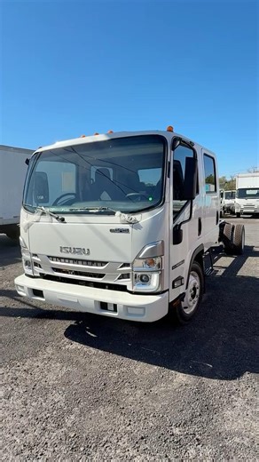 Isuzu NPR-HD Crew cab Chassi ready for your job