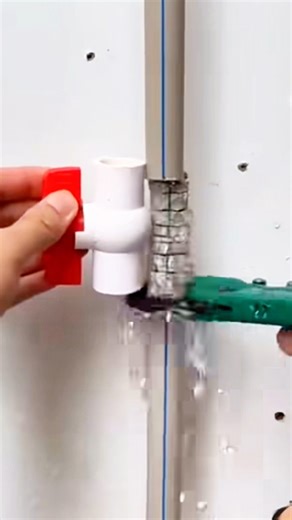 PVC pipe leak, how to fix it easily!