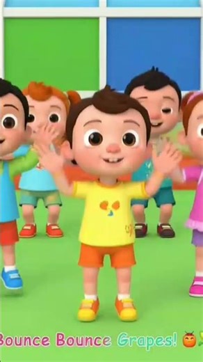 Jumping Grapes Are So Funny! 🍇😆 #Shorts