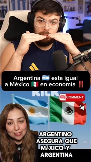Argentina 🇦🇷 equals Mexico 🇲🇽 in economics, says Argentinian 🤯‼️ #mexico #shorts #ytshorts #humor