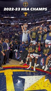 6.7K views · 113 reactions | The 2022-23 NBA Champions  Shop the NBA Finals Champions Locker Room T-Shirt, Snapback Hat, and more celebratory gear, here > https://store.nba.com/Denver-Nuggets/t-36709537+z-9818217-140938356?pageSize=72&sortOption=NewestArrivals&vap=1?_s=bm-nbastoresocial-facebook  | NBA Store | Facebook