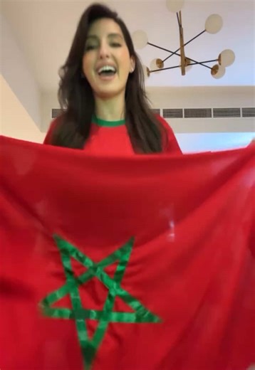 Here’s my dramatic recap commentary of yesterday’s Morocco vs Zambia match! It was insane 😄👀🔥🇲🇦 Special appearance.. my girls 😍 #afcon #morocco #norafatehi #caf