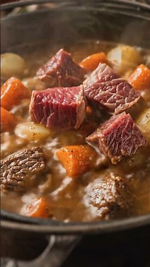 Classic Hearty Beef & Rosemary Stew