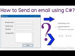 How to Send an Email using C#.NET? [With Source Code]