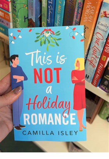 Two sworn enemies, snowed in over Christmas with chemistry that will melt the ice! This Is Not a Holiday Romance by Camilla Isley … out at all bookshops and also in Kindle Unlimited and Kobo Plus (also in audiobook) Nina Thompson has one Christmas wish: to avoid her brother’s obnoxiously handsome best friend, Tristan, like the plague. From the moment he humiliated her as a teenager to their escalating revenge schemes, Nina and Tristan’s relationship can only be defined as an all-out prank war! A
