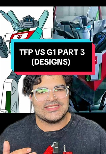 TRANSFORMERS PRIME DESIGNS VS G1 DESIGNS PART 3! #greenscreen #transformers #transformersprime #tfp #wheeljack