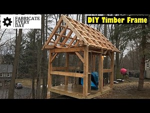 DIY Timber Frame Shed Build - No experience required…