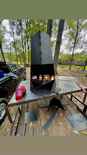 Fire pit/Chiminea #metalfabrication #metalwork #smallbusinesssupportingsmallbusiness | Kern Metal Solutions LLC | Facebook