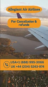 "Allegiant Air Flight Delayed? 😓✈️ How to Request a Refund"