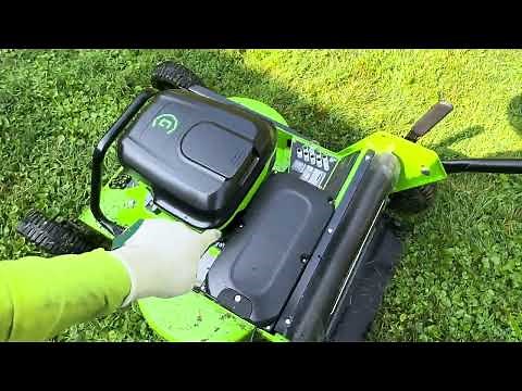 Greenworks Commercial 30 inch mower 82LM30S Test, Review, and Feedback Series (Part 3 of 4)
