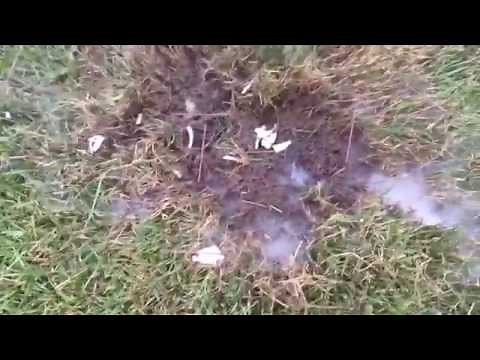 Sparkler Bomb wrapped in PVC Pipe - HUGE EXPLOSION