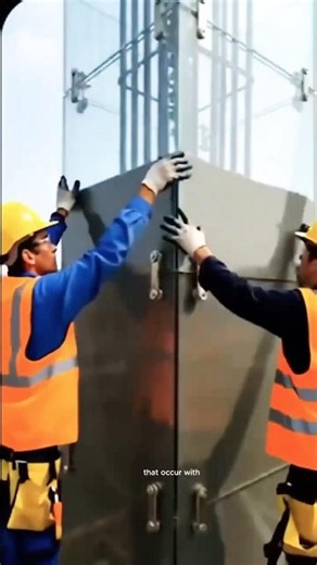 Pouring concrete columns with glass formwork #amazing #construction #work #alshaheentech