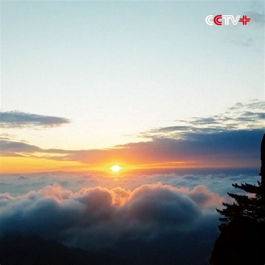 Enchanting Cloud Sea over Mount Huangshan The enchanting Sea of Clouds in perfect autumn above Mount Huangshan in east China's Anhui Province attracted over 10,000 tourists within the single day of Saturday. http://www.cctvplus.com/news/20201018/8162065.shtml#!language=1 | CCTV