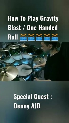 How To Play Gravity Blast / One Handed Roll 🥁