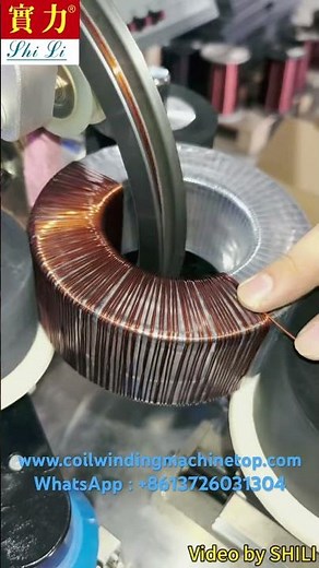 High Speed Toroid Winding Machine Electrical Toroidal Transformer Making Equipment #machine