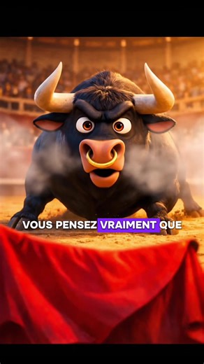 Découverte sur les taureaux et la couleur rouge